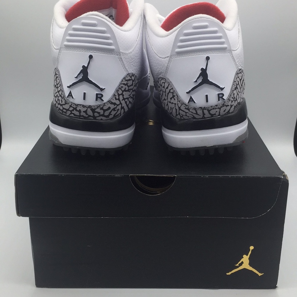 SALE 🔥 NIB Air Jordan 3 Golf Shoes! size 9.5 - Picture 6 of 8